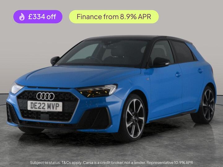 Audi A1 1.0 TFSI 25 Black Edition Sportback Euro 6 (s/s) 5dr