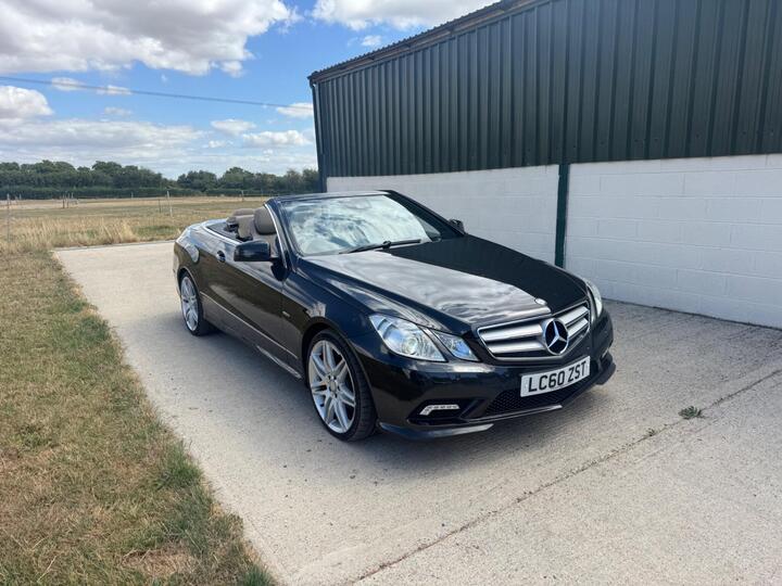 Mercedes-Benz E Class 3.0 E350 CDI V6 BlueEfficiency Sport Cabriolet G-Tronic Euro 5 2dr