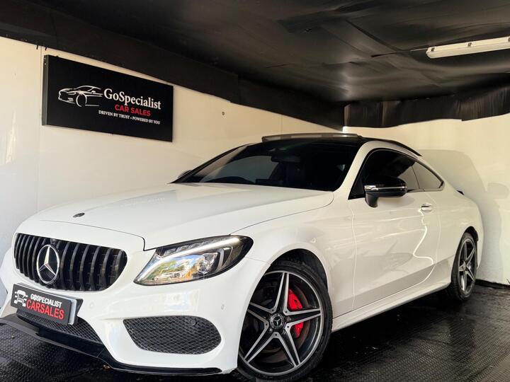 Mercedes-Benz C Class 2.0 C200 AMG Line (Premium Plus) G-Tronic+ Euro 6 (s/s) 2dr