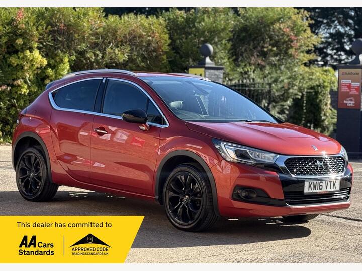 DS AUTOMOBILES DS 4 CROSSBACK 1.6 BlueHDi Crossback Euro 6 (s/s) 5dr DS AUTOMOBILES DS 4 CROSSBACK 1.6 BlueHDi Crossback Euro 6 (s/s) 5dr