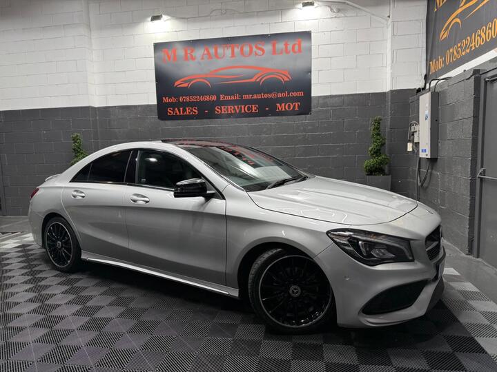 Mercedes-Benz CLA 1.6 CLA200 AMG Line Night Edition (Plus) Coupe Euro 6 (s/s) 4dr
