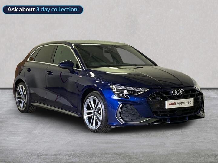 Audi A3 1.5 TFSI 35 S Line Sportback S Tronic Euro 6 (s/s) 5dr