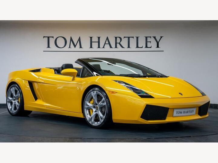 Lamborghini Gallardo 5.0 V10 Spyder EGear 4WD Euro 4 2dr Lamborghini Gallardo 5.0 V10 Spyder EGear 4WD Euro 4 2dr