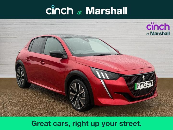 Peugeot E-208 50kWh GT Auto 5dr (7kW Charger)