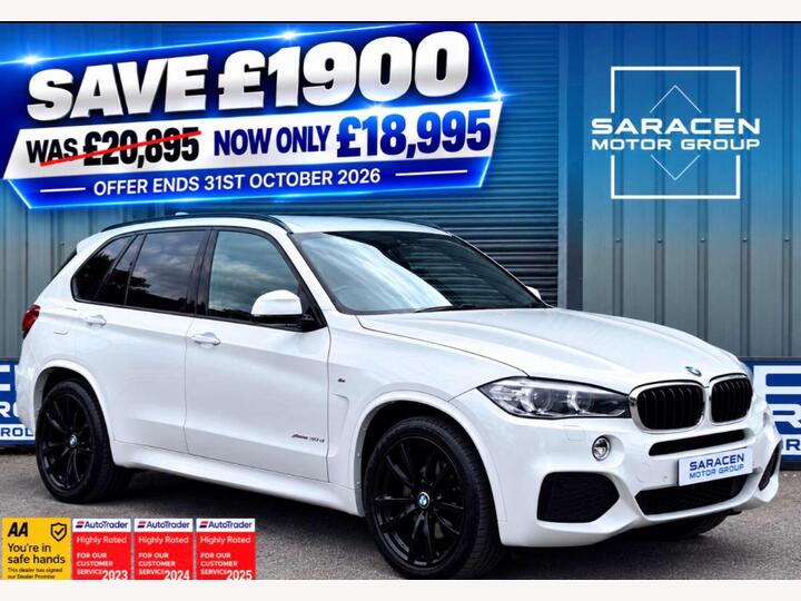 BMW X5 3.0 30d M Sport Auto XDrive Euro 6 (s/s) 5dr