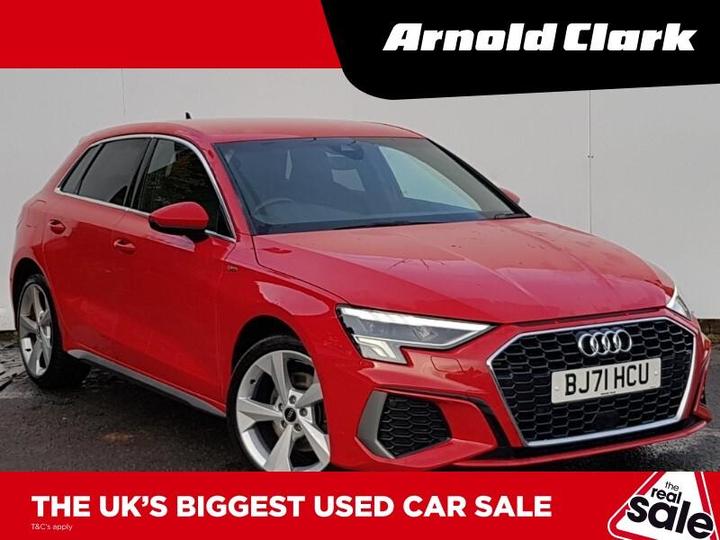 Audi A3 1.4 TFSIe 40 S Line Sportback S Tronic Euro 6 (s/s) 5dr 13kWh