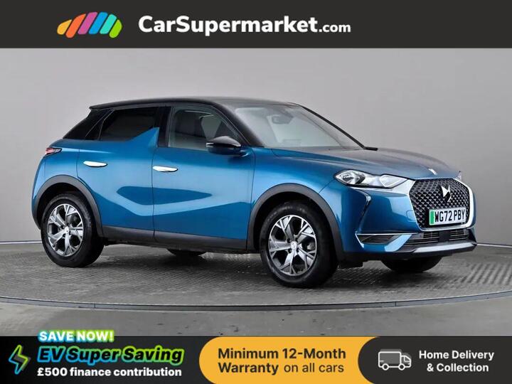 DS AUTOMOBILES Ds 3 E-TENSE 50kWh Bastille Crossback Auto 5dr
