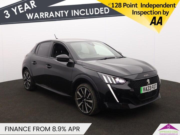 Peugeot E-208 50kWh GT Auto 5dr (7.4kW Charger)