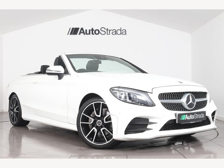 Mercedes-Benz C Class 1.5 C200 MHEV AMG Line (Premium) Cabriolet G-Tronic+ Euro 6 (s/s) 2dr