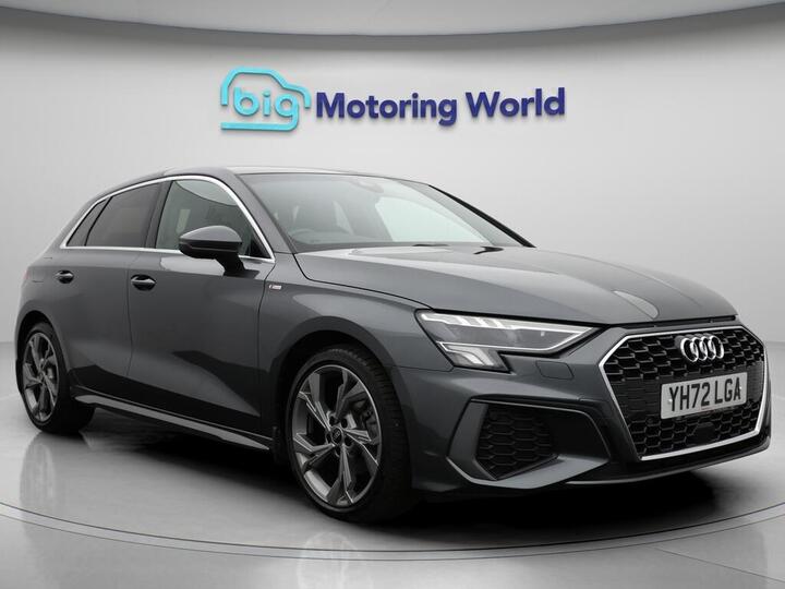 Audi A3 1.0 TFSI 30 S Line Sportback Euro 6 (s/s) 5dr