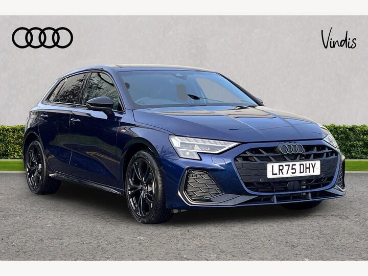 Audi A3 Sportback 1.5 TFSIe 40 Black Edition Sportback S Tronic Euro 6 (s/s) 5dr 17.9kWh