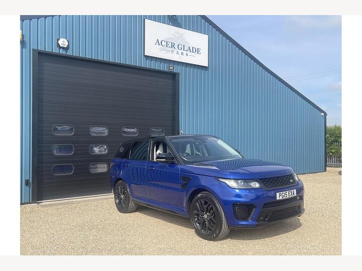 Land Rover Range Rover Sport 5.0 V8 SVR Auto 4WD Euro 5 (s/s) 5dr Land Rover Range Rover Sport 5.0 V8 SVR Auto 4WD Euro 5 (s/s) 5dr