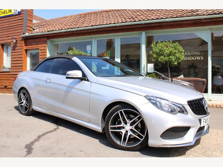 Mercedes-Benz E Class 2.1 E220 BlueTEC AMG Line (Premium) Cabriolet G-Tronic+ Euro 6 (s/s) 2dr