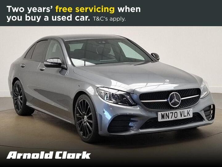 Mercedes-Benz C Class 2.0 C220d AMG Line (Premium) G-Tronic+ Euro 6 (s/s) 4dr