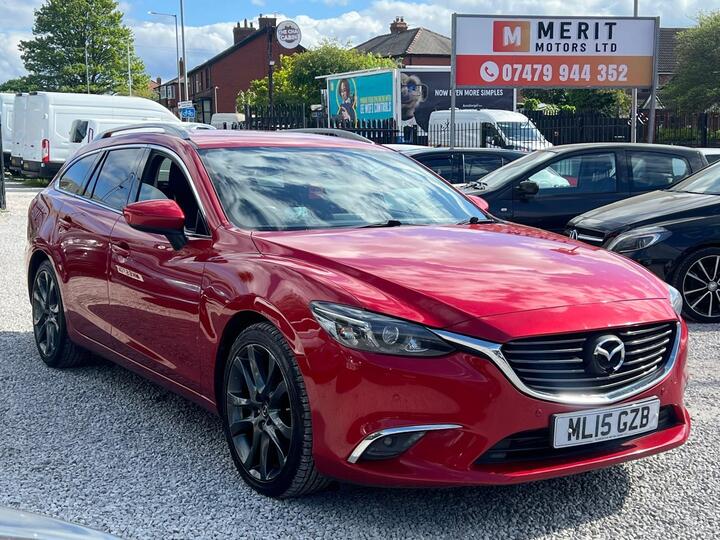 Mazda Mazda6 2.2 SKYACTIV-D Sport Nav Tourer Euro 6 (s/s) 5dr Mazda Mazda6 2.2 SKYACTIV-D Sport Nav Tourer Euro 6 (s/s) 5dr