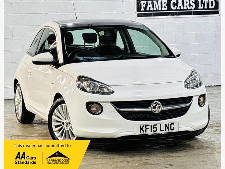 Vauxhall ADAM 1.4 16v GLAM Euro 5 3dr Vauxhall ADAM 1.4 16v GLAM Euro 5 3dr