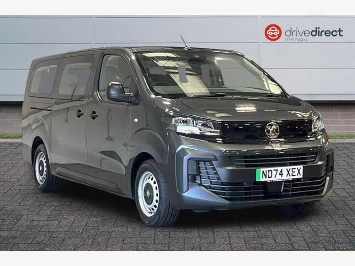 Vauxhall VIVARO LIFE Electric 49kWh Combi XL MPV Auto LWB 5dr (9 Seat, 7.4kW Charger) Vauxhall VIVARO LIFE Electric 49kWh Combi XL MPV Auto LWB 5dr (9 Seat, 7.4kW Charger)