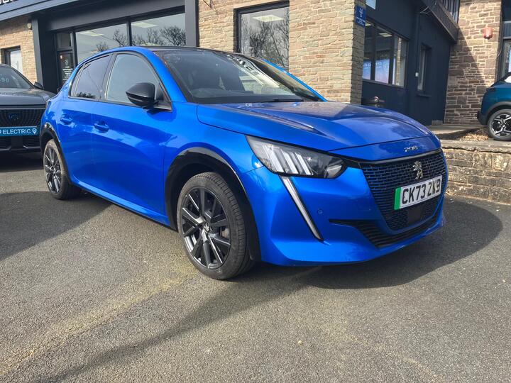 Peugeot E-208 50kWh GT Auto 5dr (7.4kW Charger)