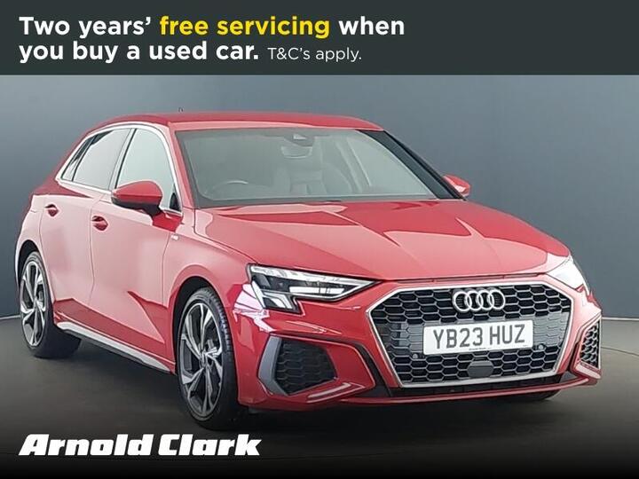 Audi A3 1.0 TFSI 30 S Line Sportback S Tronic Euro 6 (s/s) 5dr