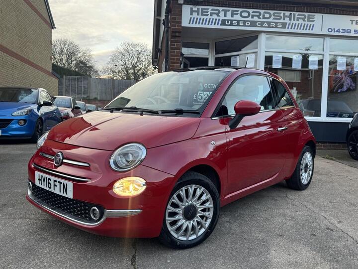 Fiat 500 1.2 Lounge Euro 6 (s/s) 3dr
