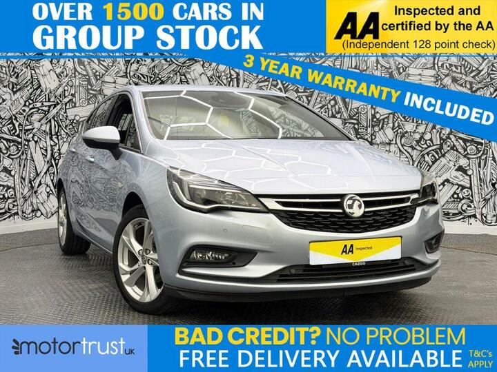 Vauxhall ASTRA 1.4i Turbo SRi Auto Euro 6 (s/s) 5dr Vauxhall ASTRA 1.4i Turbo SRi Auto Euro 6 (s/s) 5dr