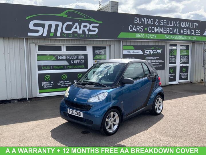 Smart FORTWO 0.8 CDI Pulse SoftTouch Euro 5 2dr