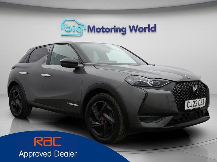 DS AUTOMOBILES DS 3 CROSSBACK 1.2 PureTech Performance Line + Crossback EAT8 Euro 6 (s/s) 5dr DS AUTOMOBILES DS 3 CROSSBACK 1.2 PureTech Performance Line + Crossback EAT8 Euro 6 (s/s) 5dr