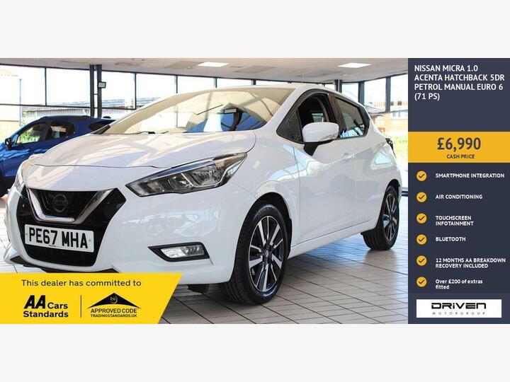 Nissan MICRA 1.0 Acenta Euro 6 5dr