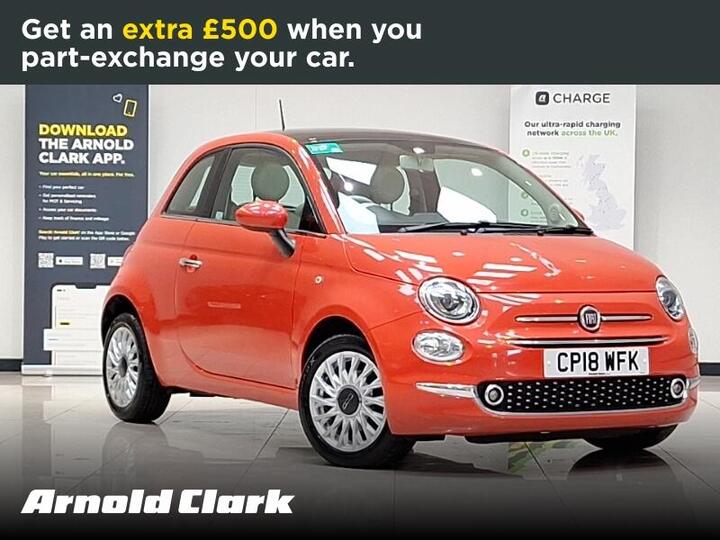 Fiat 500 1.2 Lounge Euro 6 (s/s) 3dr