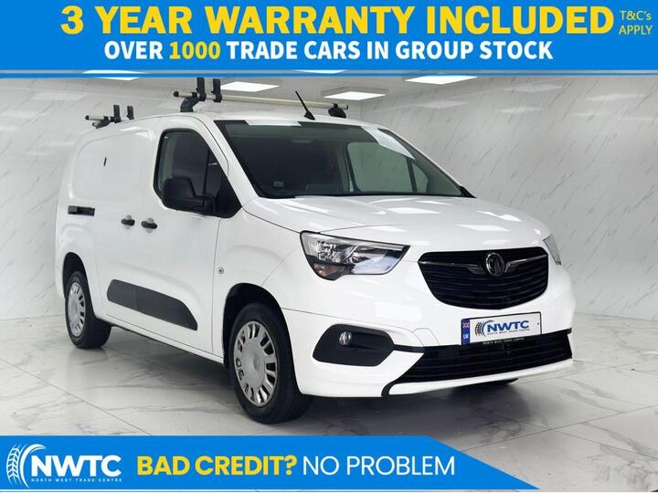 Vauxhall COMBO 1.5 Turbo D 2300 Sportive Panel Van 4dr Diesel Manual L2 H1 Euro 6 (100 Ps) F/S/H X4! 1 OWNER! F/S/H X4! 1 OWNER!
