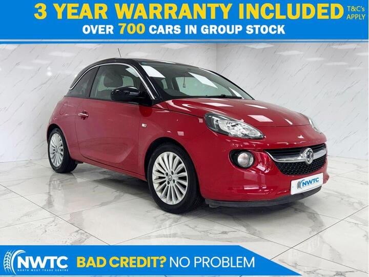 Vauxhall ADAM 1.4i GLAM Euro 6 3dr