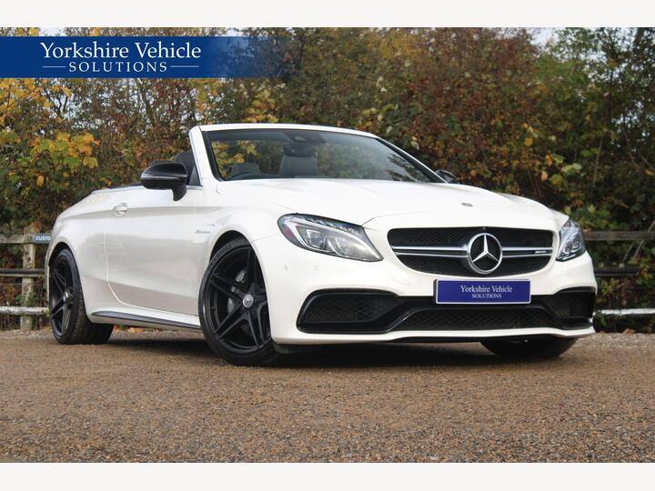 Mercedes-Benz C Class 4.0 C63 V8 BiTurbo AMG (Premium) Cabriolet SpdS MCT Euro 6 (s/s) 2dr
