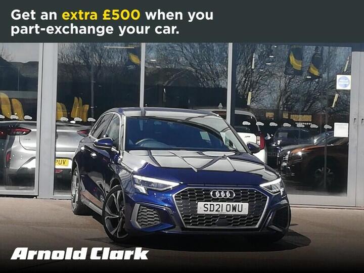 Audi A3 1.5 TFSI 35 S Line Sportback S Tronic Euro 6 (s/s) 5dr