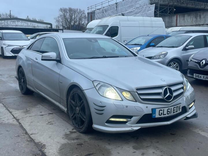 Mercedes-Benz E Class 2.1 E250 CDI BlueEfficiency Sport Edition 125 G-Tronic+ Euro 5 (s/s) 2dr Mercedes-Benz E Class 2.1 E250 CDI BlueEfficiency Sport Edition 125 G-Tronic+ Euro 5 (s/s) 2dr