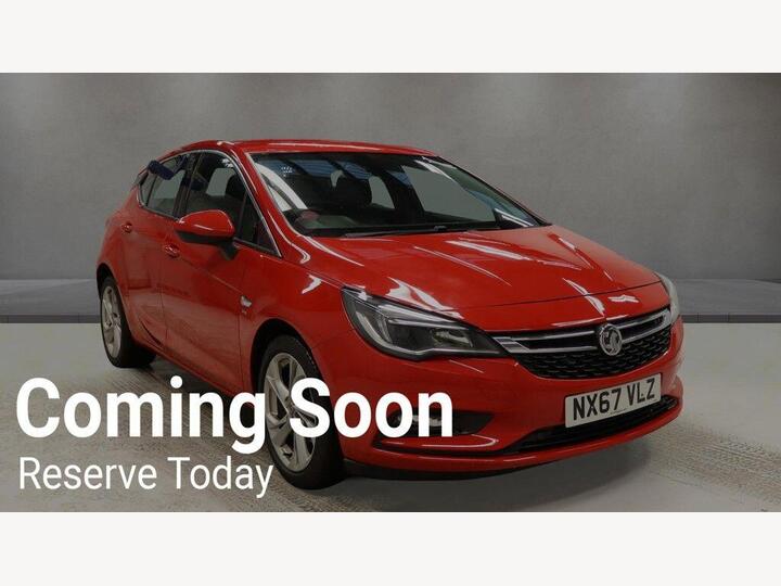 Vauxhall ASTRA 1.0i Turbo EcoTEC SRi Euro 6 (s/s) 5dr