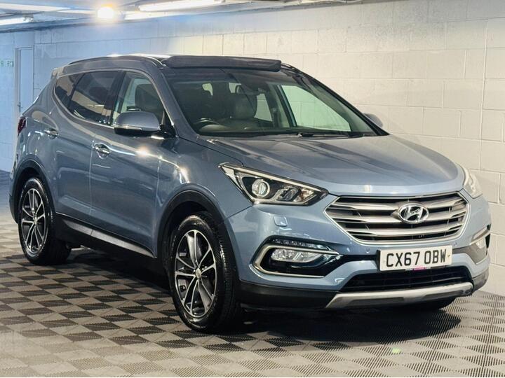 Hyundai Santa Fe 2.2 CRDi Blue Drive Premium SE 4WD Euro 6 (s/s) 5dr (7 Seat) Hyundai Santa Fe 2.2 CRDi Blue Drive Premium SE 4WD Euro 6 (s/s) 5dr (7 Seat)