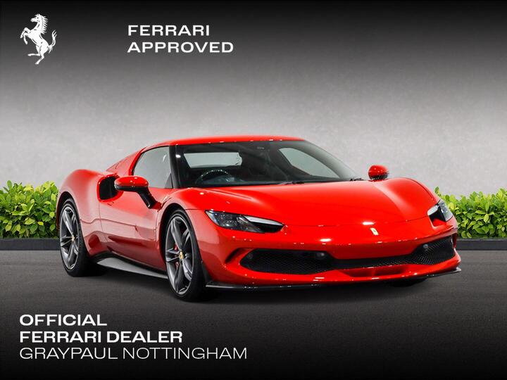 Ferrari 296 3.0T V6 7.45kWh F1 DCT Euro 6 (s/s) 2dr