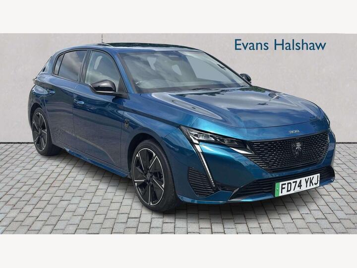 Peugeot E-308 ELECTRIC HATCHBACK 54kWh GT Auto 5dr Peugeot E-308 ELECTRIC HATCHBACK 54kWh GT Auto 5dr
