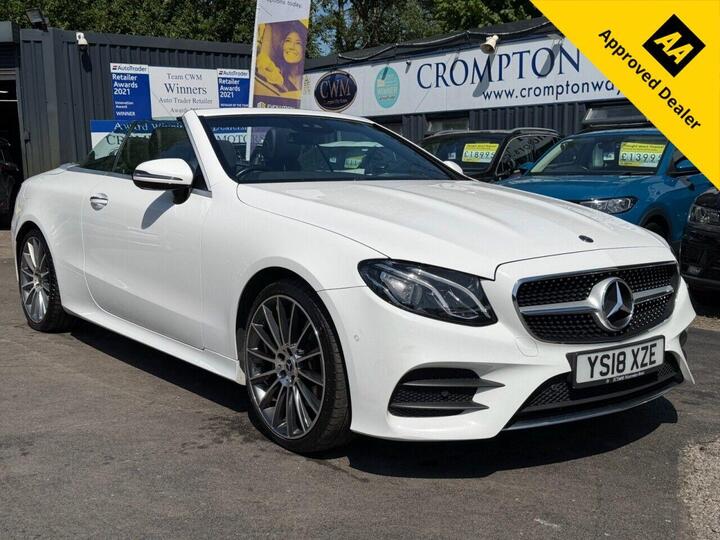 Mercedes-Benz E CLASS 2.0 E220d AMG Line (Premium) Cabriolet G-Tronic+ Euro 6 (s/s) 2dr