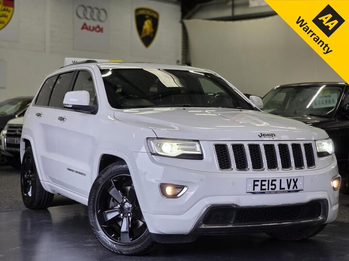 Jeep GRAND CHEROKEE 3.0 V6 CRD Overland Auto 4WD Euro 5 5dr Jeep GRAND CHEROKEE 3.0 V6 CRD Overland Auto 4WD Euro 5 5dr