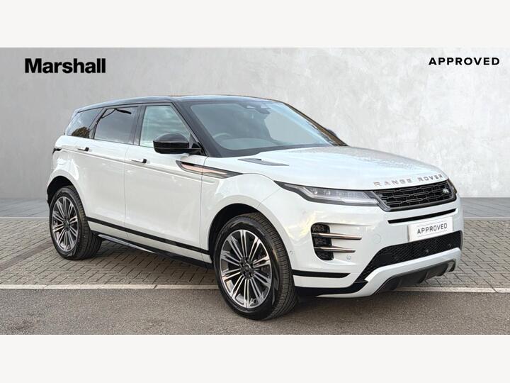 Land Rover Range Rover Evoque 1.5 P270e 12.17kWh Autobiography Auto 4WD Euro 6 (s/s) 5dr Land Rover Range Rover Evoque 1.5 P270e 12.17kWh Autobiography Auto 4WD Euro 6 (s/s) 5dr