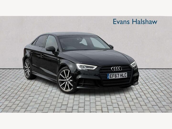 Audi A3 SALOON SPECIAL EDITIONS 1.5 TFSI Black Edition 4dr [Tech Pack]