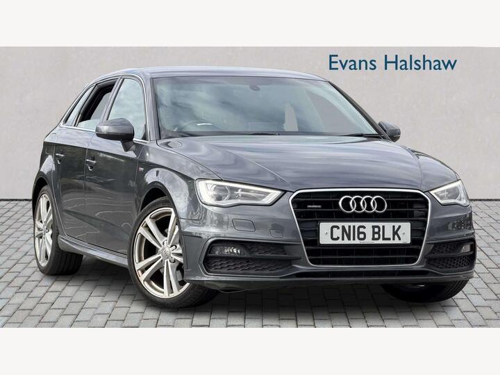 Audi A3 SPORTBACK 1.8 TFSI S Line Sportback S Tronic Quattro Euro 6 (s/s) 5dr (Nav)