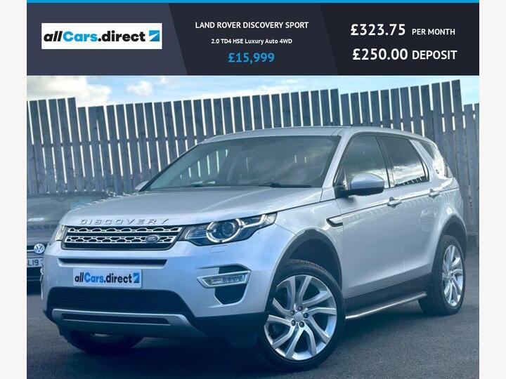 Land Rover DISCOVERY SPORT 2.0 TD4 HSE Luxury Auto 4WD Euro 6 (s/s) 5dr