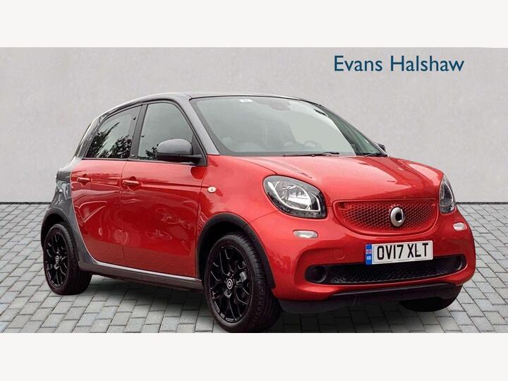 Smart FORFOUR HATCHBACK 0.9T Prime Sport (Premium) Twinamic Euro 6 (s/s) 5dr