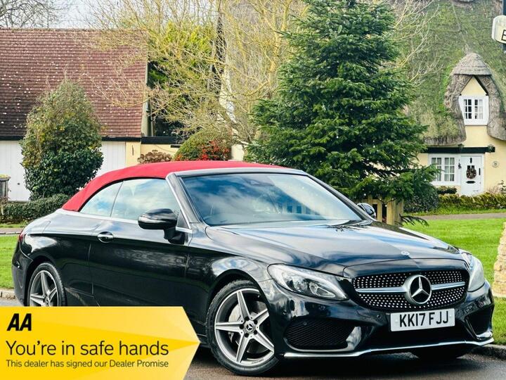 Mercedes-Benz C-CLASS 2.1 C250d AMG Line (Premium Plus) Cabriolet G-Tronic+ Euro 6 (s/s) 2dr Mercedes-Benz C-CLASS 2.1 C250d AMG Line (Premium Plus) Cabriolet G-Tronic+ Euro 6 (s/s) 2dr