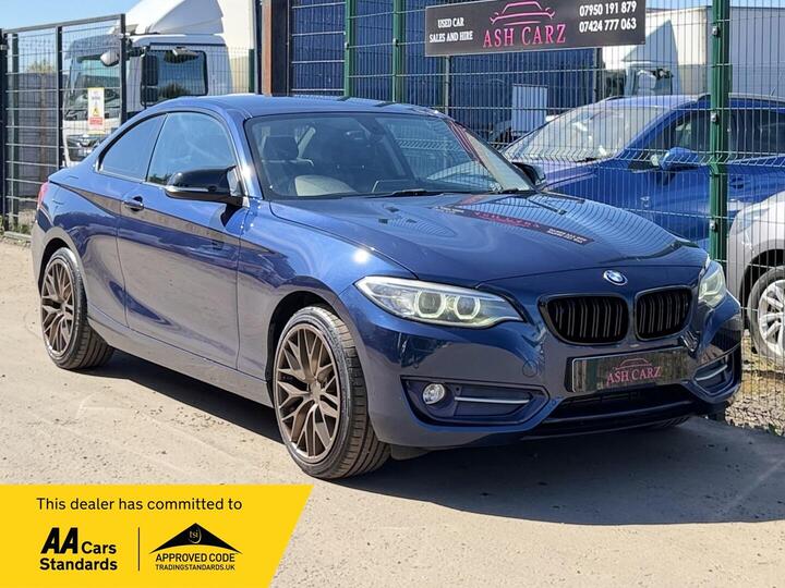 BMW 2 Series 2.0 220d Sport Euro 6 (s/s) 2dr