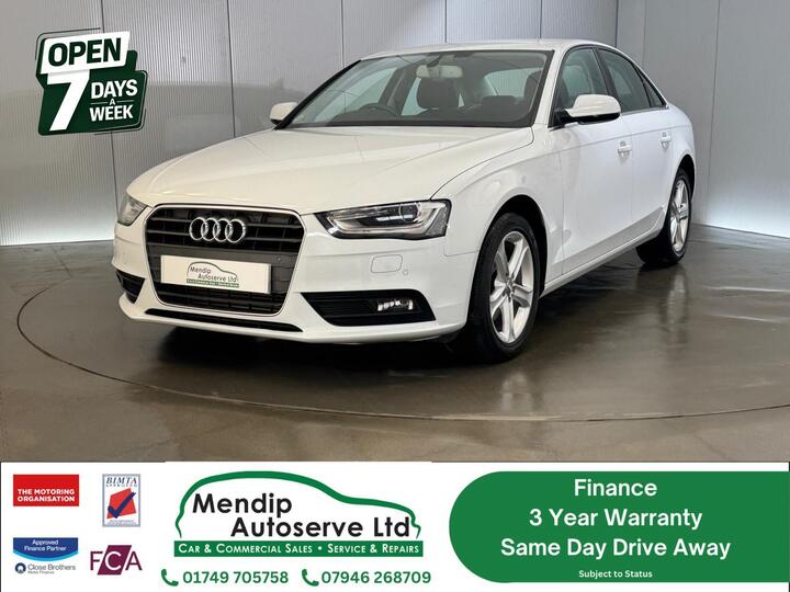 Audi A4 2.0 TFSI SE Saloon 4dr Petrol Multitronic Euro 5 (s/s) (211 Ps)