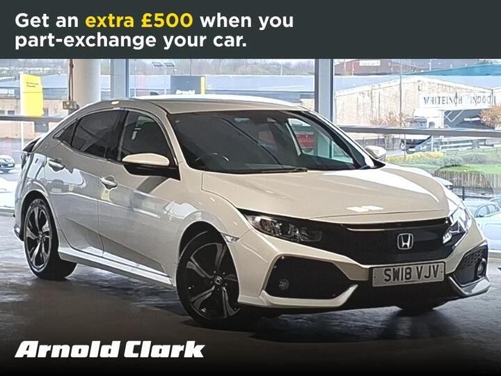 Honda Civic 1.0 VTEC Turbo SR CVT Euro 6 (s/s) 5dr