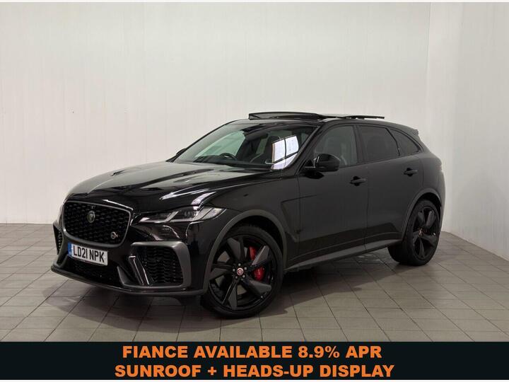 Jaguar F-PACE 5.0 P550 V8 SVR Quickshift AWD Euro 6 (s/s) 5dr